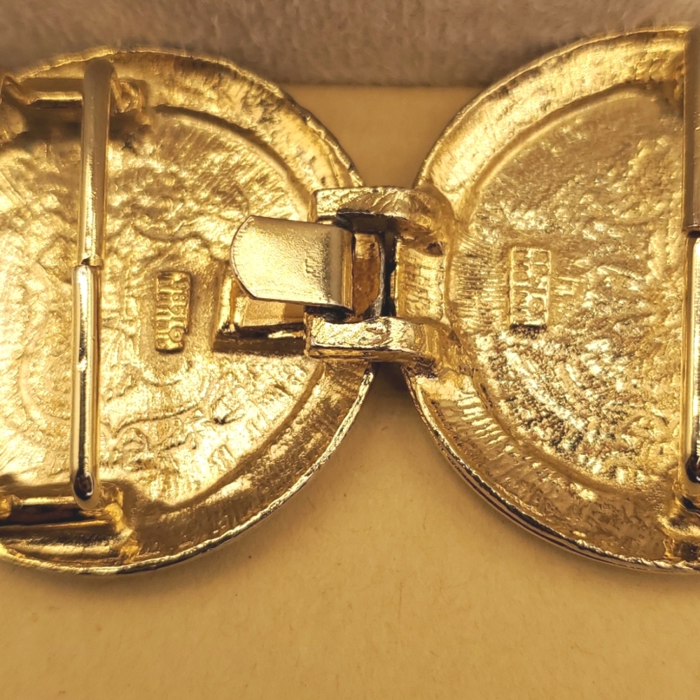 MIMI DI N RARE 1985 Coin Belt Buckle - Picture 2 of 11